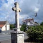 La croix de Saint Jacques  Thiviers,  la sortie sud, au bord de la nationale 21.