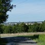 On aperoit Saintes aprs un parcours 