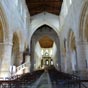 L'intrieur de la cathdrale se caractrise par la sobrit de ses lignes.