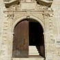 Une porte particulirement orne de l'abbaye