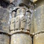 Collgiale de Pimbo: dtail de faade