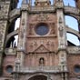 Dtail de la faade de la cathdrale d'Astorga