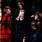 Chapelle de Notre-Dame d'Auch : Jsus-Christ ressuscit prend la main de saint Thomas pour lui faire constater ses plaies et touche de sa main gauche le front de sainte Marie Madeleine.