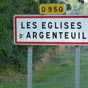 Notre prgrination aprs notre dpart d'Aulnay est de 11 kilomtres pour atteindre Les Eglises d'Argenteuil!