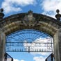 Dtail du portail de l'Abbaye Royale-Belle ferronnerie