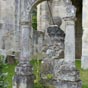Arcades du cloitre de l'abbaye.