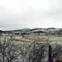 Paysage d'hiver en Avril au dpart de Saint-Alban.