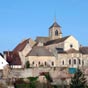 Avallon : collgiale Saint-lazare. L'difice primitif remonterait au X sicle,  l'emplacement d'un oratoire du VI sicle.