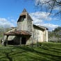 La chapelle Sainte-Marie de Lugaut est difie entre le XIe et le XIIe sicle, sur la rive droite du ruisseau Bourriot, au cur d'un ancien bois (Lugaut provient du gascon luc, issu du latin lucus : bois sacr). Elle est une tape sur la voie limousine du chemin de Saint-Jacques-de-Compostelle. Aucun document ne permet de dterminer si elle dpendait de la commanderie de Bessaut voisine ou si elle appartenait  celle de Lugaut. La prsence d'un hpital des plerins de Saint-Jacques-de-Compostelle est voque.
