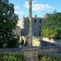 Croix de chemin, avant de franchir le pont mdival.