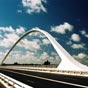 Le pont de l'Europe est un pont en arc bowstring inclin franais franchissant la Loire entre Orlans, Saint-Jean-de-la-Ruelle au nord et Saint-Pryv-Saint-Mesmin au sud. La finesse de l'arc mtallique inclin sur le bord du tablier, l'lgance de la suspension en cbles, le dessin original de ses appuis en Loire supportant le tablier, et le rle majeur jou par la torsion dans le fonctionnement gnral de la structure sont les principaux lments qui caractrisent cet ouvrage.