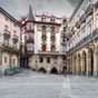 Portugalete: le centre-ville s'est structur� autour de quatre rues �troites prot�g�es par des murailles qui s'ouvraient par des portes sur les principaux chemins.