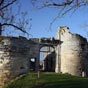 Au XIIIe sicle, le chteau devient la proprit du roi d'Angleterre douard Ier, qui est aussi duc d'Aquitaine. Le chteau est cd peu aprs  la puissante famille de Durfort qui conserve la forteresse jusqu' la Rvolution franaise. Au dbut du XIVe sicle, les Durfort sont la plus puissante famille de Guyenne et ils reprsentent le roi en son absence. Blanquefort est leur principale possession. La seigneurie comprend alors un tiers du Mdoc, atteint l'ocan Atlantique et le bassin d'Arcachon.