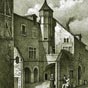 Blois : Lithographie publie en 1836, faite d'aprs un dessin de Louis de La Saussaye, intitule  La tour dargent ; ancien htel de la Monnoie de Blois. 