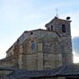 Boadilla: L'glise gothique Santa Maria (XIV et XVe sicle)est svre ,  tour carre, mais riche en peintures et en sculptures. elle garde des fonts baptismaux romans. 