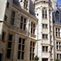 Faade intrieure et tour d'escalier principal du Palais Jacques-Cur.