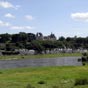 Vue de l'autre rive de la Loire.