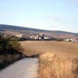 Zariquiegui est en vue....(6,2 km aprs notre dpart de Cizur Menor)