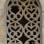 Ce claustra de l'glise  San salvador serait d'origine. Il est sens imiter le fer forg.
