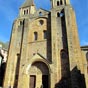 Le portail de l'abbatiale Sainte Foy
