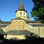 L'abbatiale : Le chevet