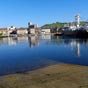 En arrivant  Zumaia : le port.