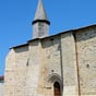 Les Billanges : Eglise de la Nativit-de-Saint-Jean-Baptiste se distingue extrieurement par sa simplicit et sa robustesse. de Saint Jean-Baptiste