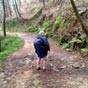 cette anne l, en raison des conditions mto, nous avons prfr dlaisser le chemin de crtes et opter pour la piste qui tangente le mont Jaizkibel pour rejoindre Pasia.