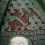 Chapelle de Guirande : Le taureau de saint Luc.