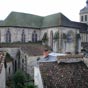 Figeac : L'glise Saint-Sauveur est une glise de plerinage, semblable par ses dimensions  Saint-Cernin de Toulouse ou Sainte-Foy de Conques. Elle est dote d'une triple nef, d'un vaste transept, d'un dambulatoire et d'une abside  chapelles rayonnantes. 