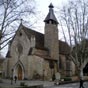 Figeac : L'glise Saint-Thomas - L'glise  actuelle faisait partie d'un ancien ensemble conventuel de Carmes au xiiie sicle car le couvent des carmes est mentionn en 1265 parmi les bnficiaires de legs d'un des coseigneurs de Capdenac. A l'origine de style gothique, l'difice a connu de nombreux remaniements  la fin du XIXe sicle.