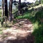 La descente vers Orio s'avre dlicate, le chemin est extrmement pierreux...la prudence s'impose.