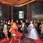 Entrevue de Louis XIV et de Philippe IV sur l'le des Faisans en 1660 (L'Entrevue des deux rois sur l'le des Faisans de 1660, tableau de Laumosnier).