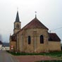 Nret : L'glise vue arrire