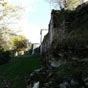 Monsgur : Le chemin de ronde et les remparts. 