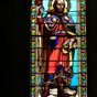 Vitrail reprsentant saint Jacques en son glise de Labouheyre...