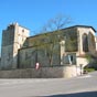 L'glise de Miradoux:Dans une chsse d'argent du XVIIIe sicle, relique de saint Orens
