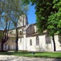 Lectoure: le jardin des marronniers  l'htel de ville