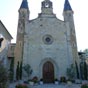 La chapelle Saint-Gny se trouve au sud de la ville actuelle de Lectoure, non loin du Gers. Elle a vraisemblablement succd  une glise primitive btie  la limite orientale de la cit gallo-romaine de Lactora, pour servir de tombeau  saint Huginius ou Gny, qui avait vcu sur la colline de Sainte-Croix surplombant son emplacement. Saint-Gny est le nom donn au quartier environnant, assez peu construit et habit.