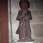 Un plerin en l'glise de Miradoux...