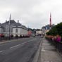 Entree dans Oloron par un pont reconstruit sur les piles du pont mdival en 1830 et qui enjambe le  gave d'Ossau.