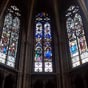 Vitraux de la cathdrale Saint-Etienne reprsentant, entre autres, saint Martial et sainte Valrie.