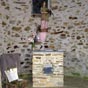Sainte Foy est bien prsente  l'intrieur de la chapelle...