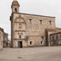 Melide: L'glise du couvent Sancti Spiritu du XIVe sicle est devenue l'glise paroissiale.