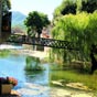 La passerelle sur le Gravezon