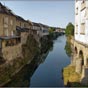 Le Saison (ou gave de Maulon) vue du pont