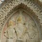  Une  scne indtermine o figurent le Christ, la Vierge et Saint Jean