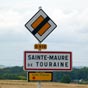 Arrive  Sainte Maure de Touraine, terme propos de l'tape.... (Attention le plerin est invit  se rendre  l'office de tourisme difficilement trouvable o on vous prcise que vous devez revenir sur vos pas pour effectuer 1,5 km de plus pour atteindre votre hbergement)...