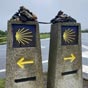 La bifurcation qui nous indique la direction  prendre pour nous mener  Muxia...