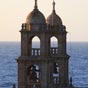 Les deux tours du sanctuaire. Sur cette Costa da Morte (cte de laMort), Muxia est un autre lieu emblmatique: 